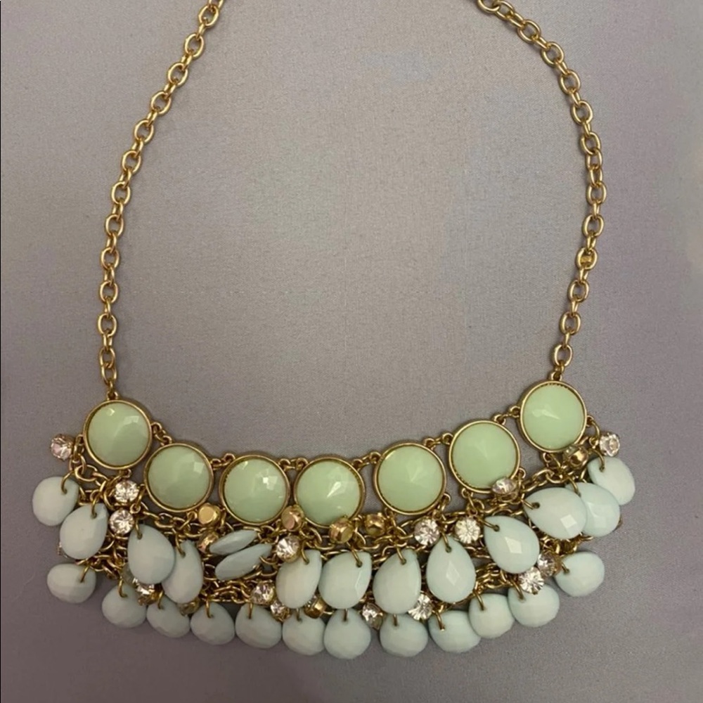 Turquoise and Gold Necklace